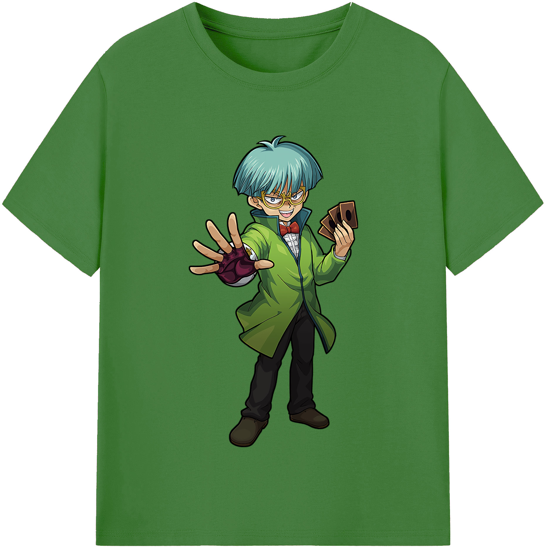 （画像用） 遊☆戯☆王 Yu-Gi-Oh! レディースカジュアルプリントTシャツ（綿100％）